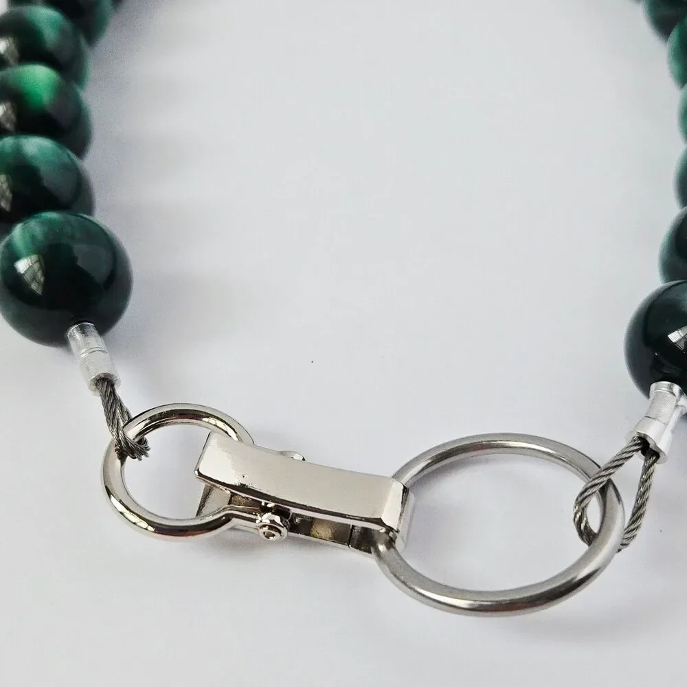 Handmade dark green